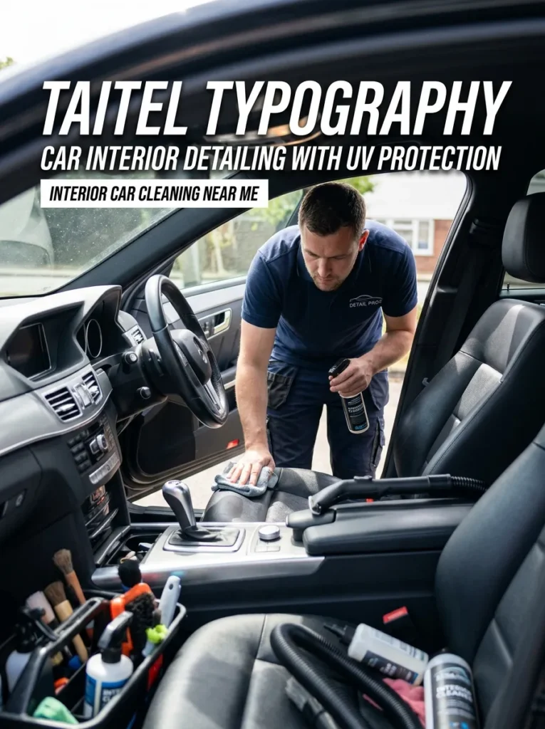 Car Interior Detailing With Uv Protectioncar Interior Detailing With Uv Protection