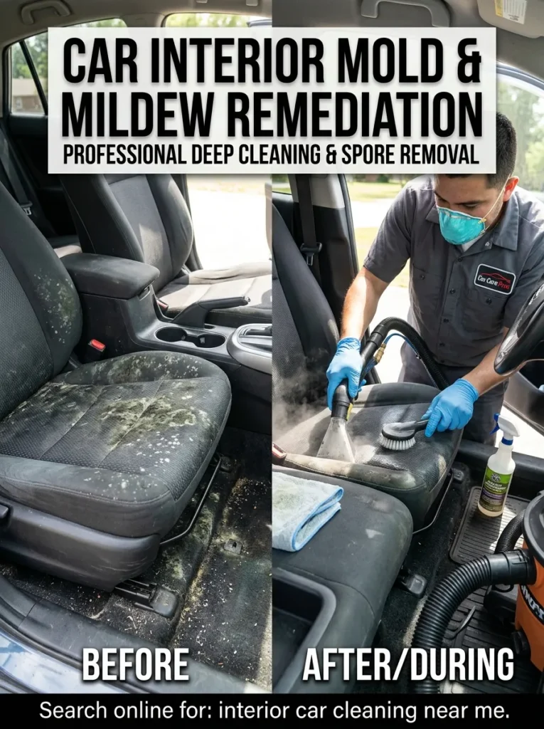 Car Interior Mold Mildew Remediationcar Interior Mold Mildew Remediation