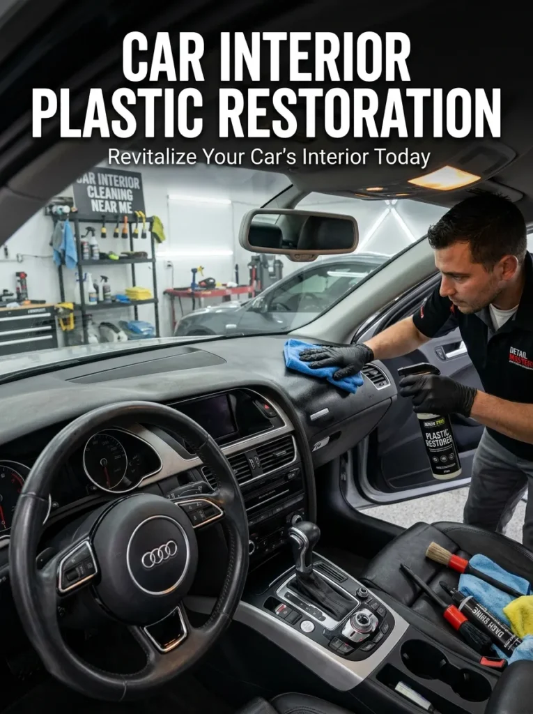 Car Interior Plastic Restorationcar Interior Plastic Restoration