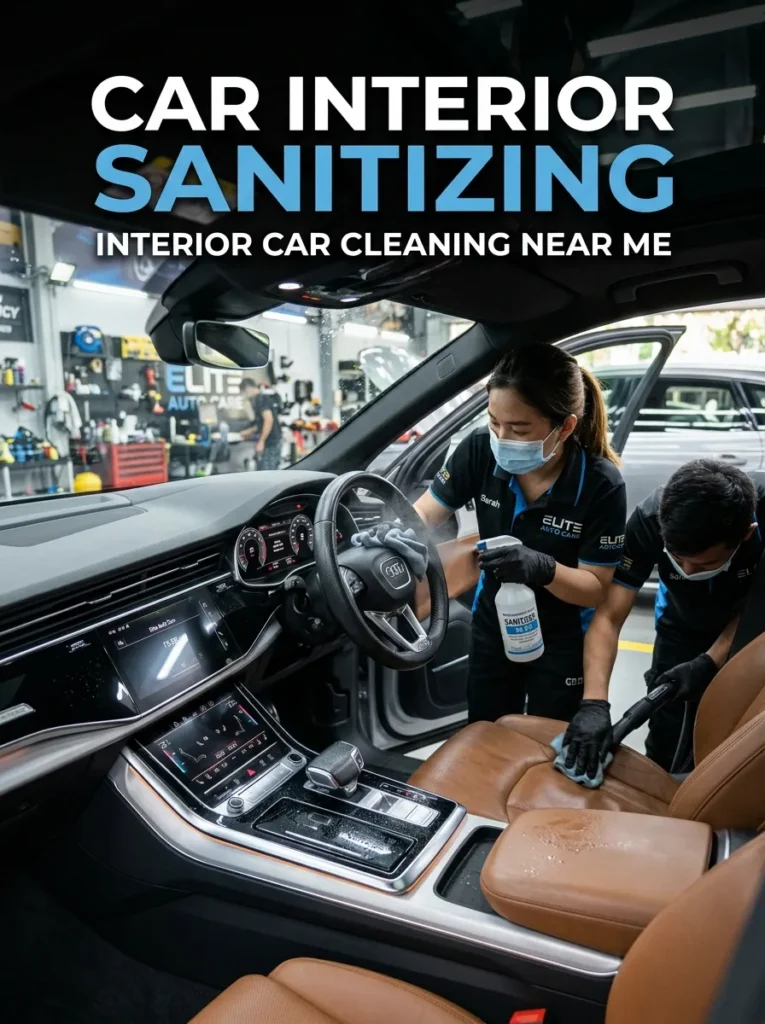 Car Interior Sanitizingcar Interior Sanitizing