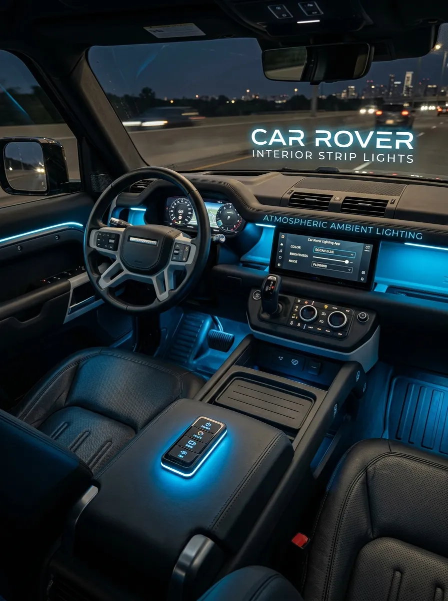 Car Rover Interior Strip With Wireless Switch