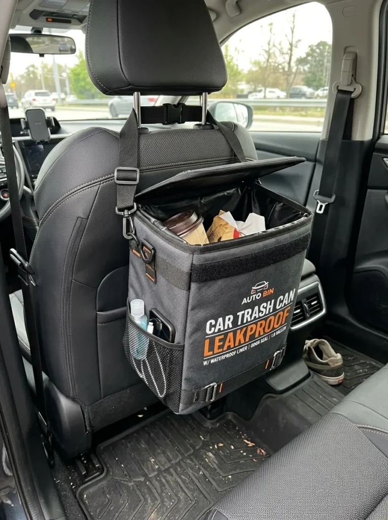 Car Trash Can Leakproof