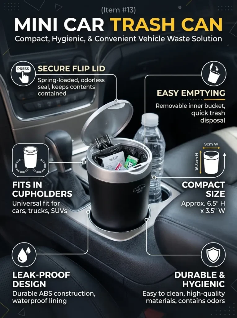 Car Trash Can Mini