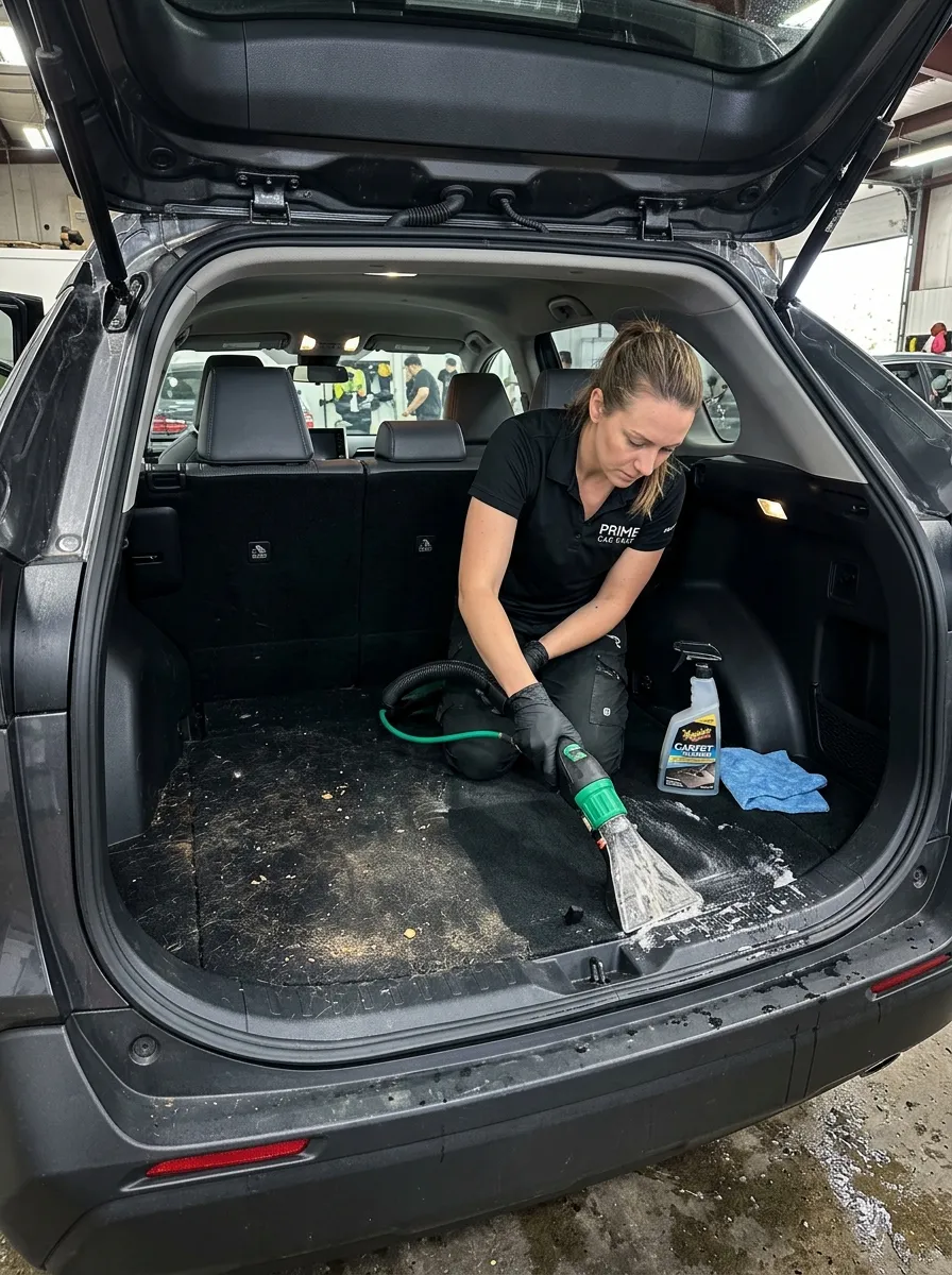 Cargo Area Detailing Car Interior Detailing Near Me
