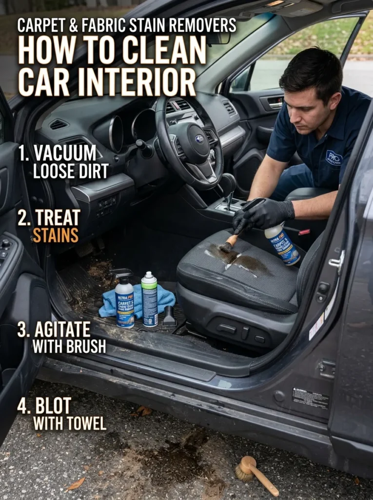 Carpet Fabric Stain Removers