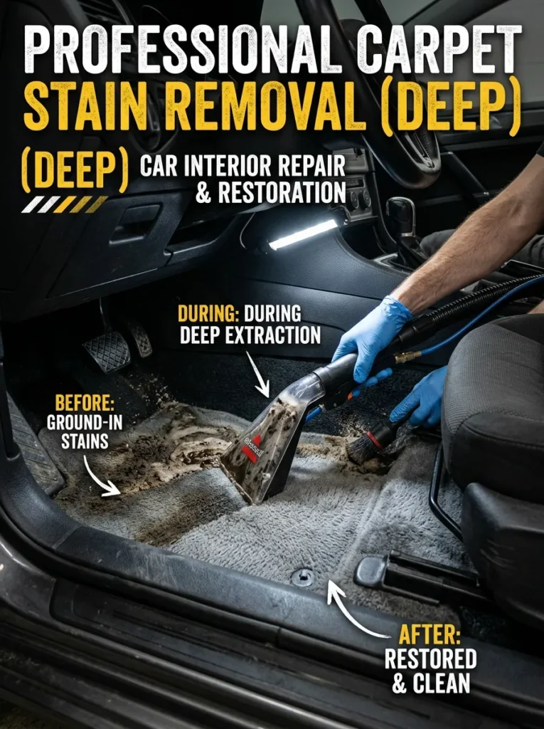 Carpet Stain Removal Deep