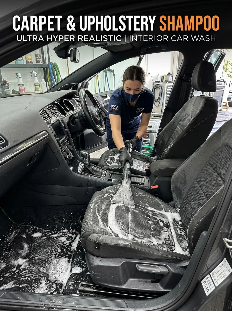 Carpet Upholstery Shampoo Interior Car Wash