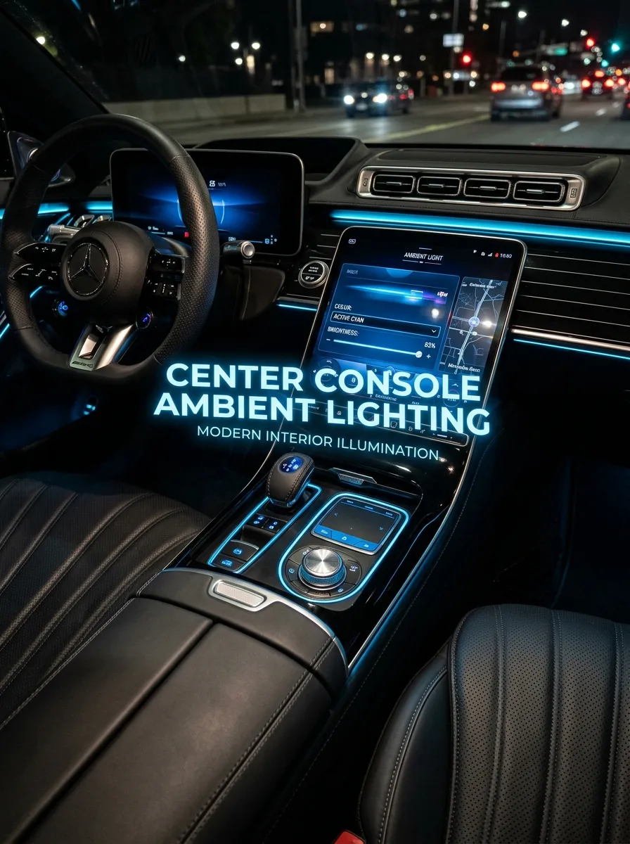 Center Console Ambient Light Center
