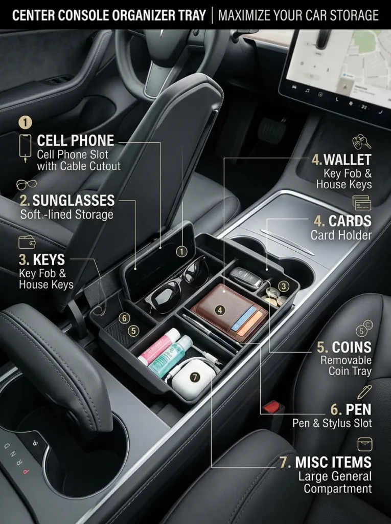 Center Console Organizer Traycenter Console Organizer Tray