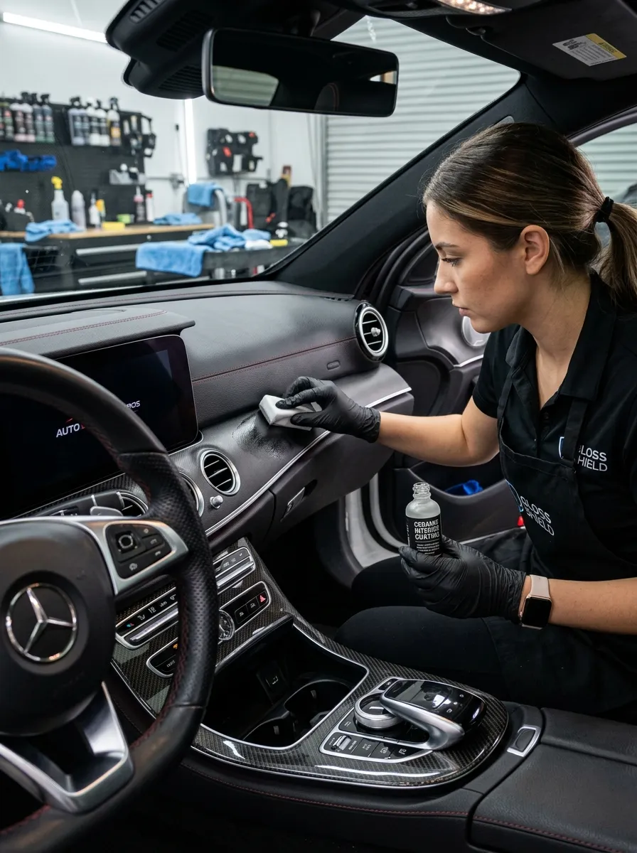 Ceramic Interior Coating Car Interior Detailing Near Me