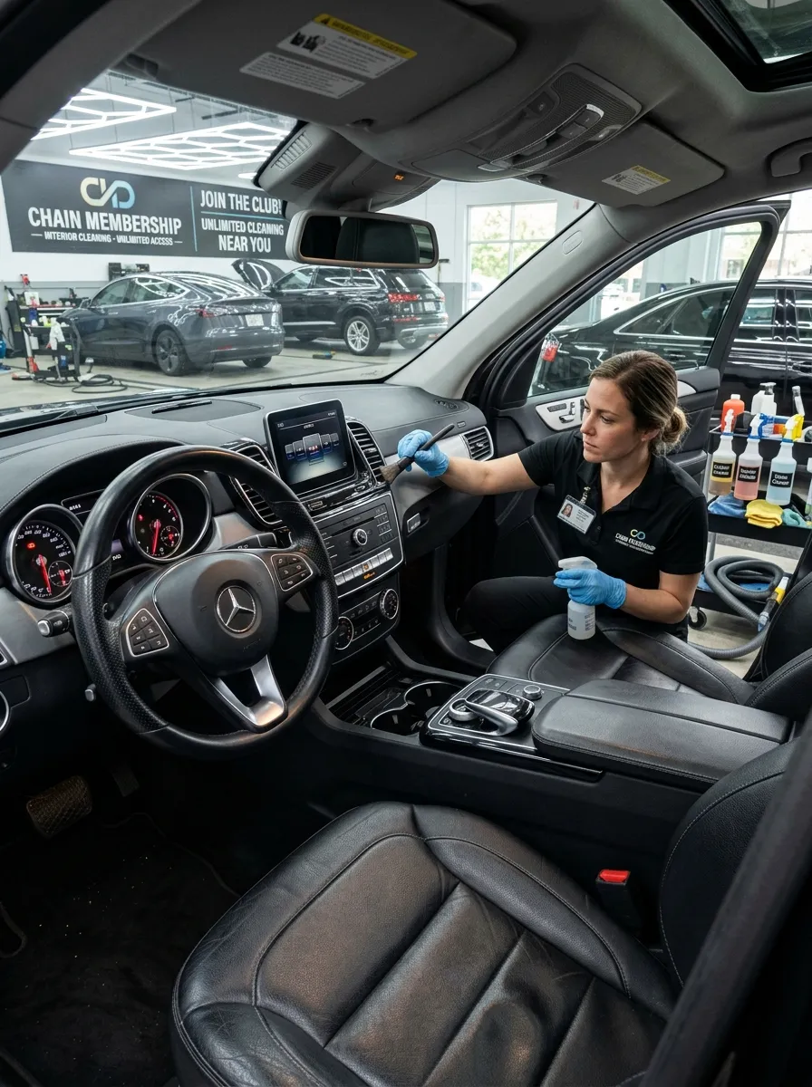 Chain Membership Interior Cleaning Car Interior Cleaning Near Me