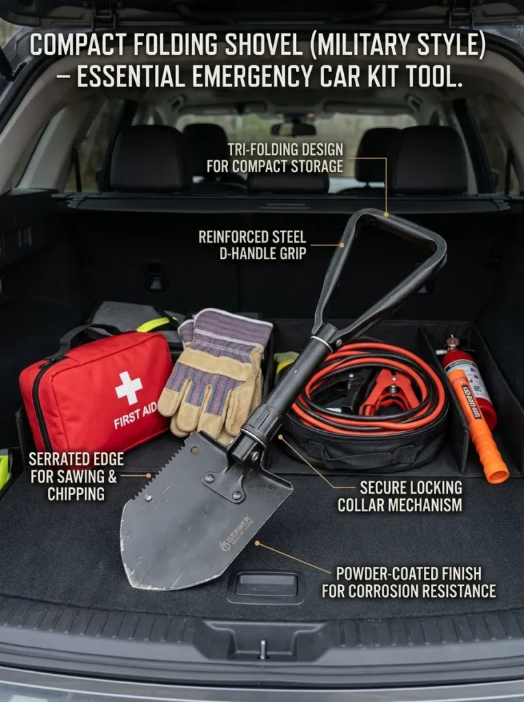 Compact Folding Shovel Military Style