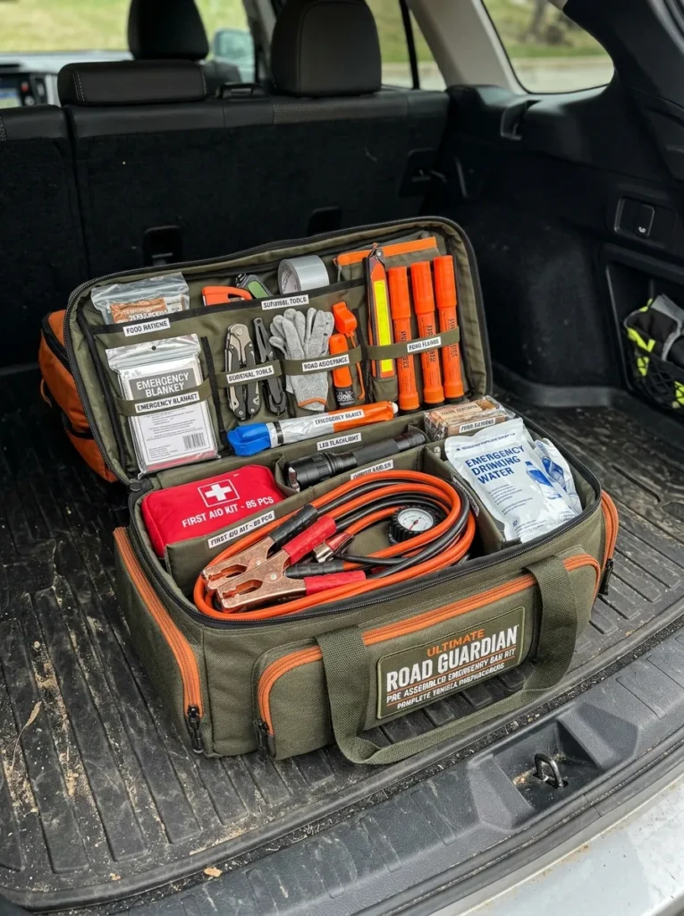 Complete Pre Assembled Emergency Kit E G  Uncharted Overlander Or Aaa Destination Kit