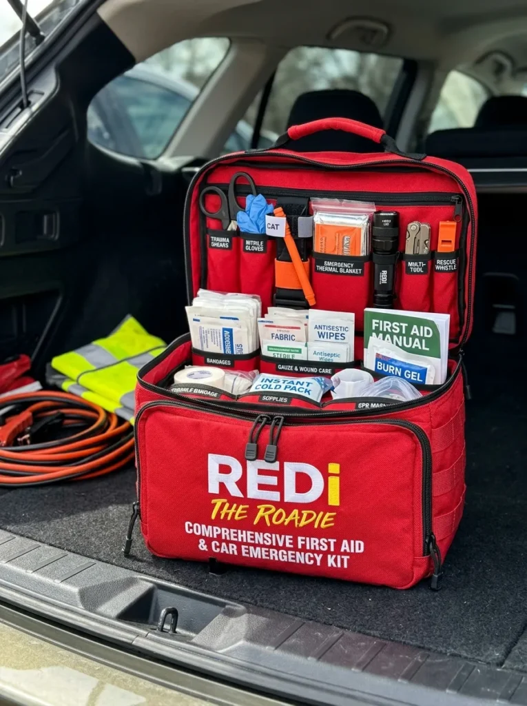 Comprehensive First Aid Kit Redi The Roadie