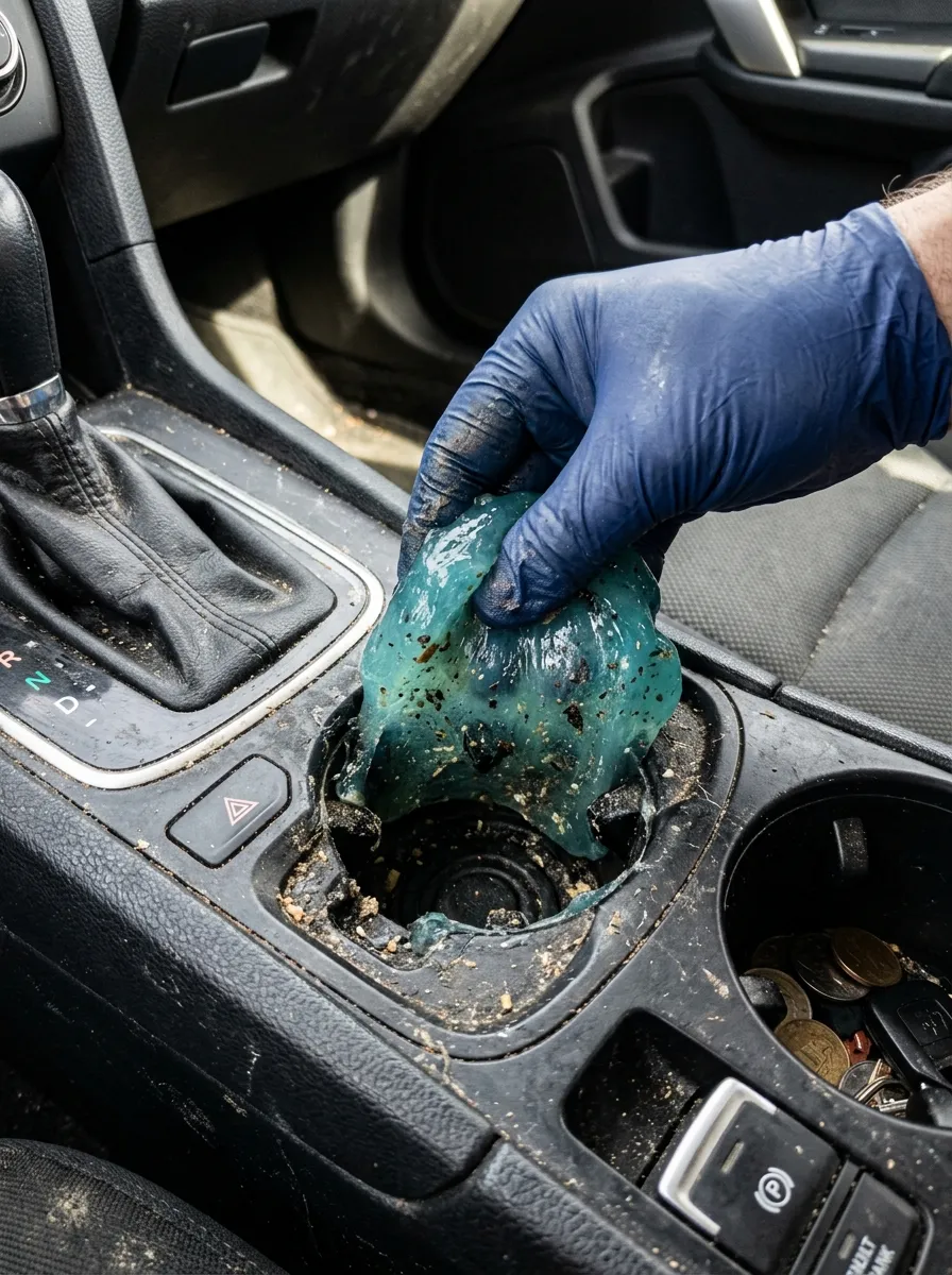 Cup Holder Cleaner Gel Interior Car Wash