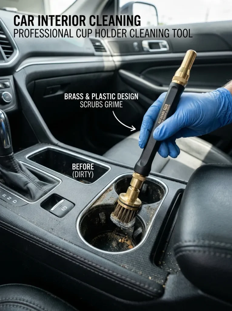 Cup Holder Cleaning Tool Brass Or Plastic