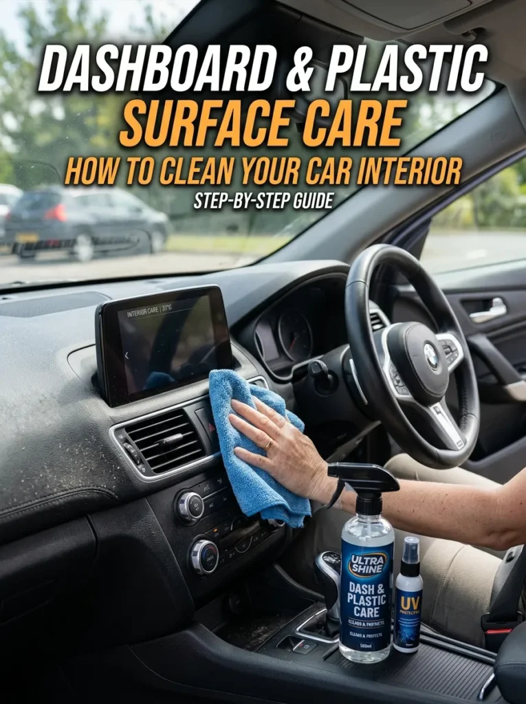 Dashboard Plastic Surface Care