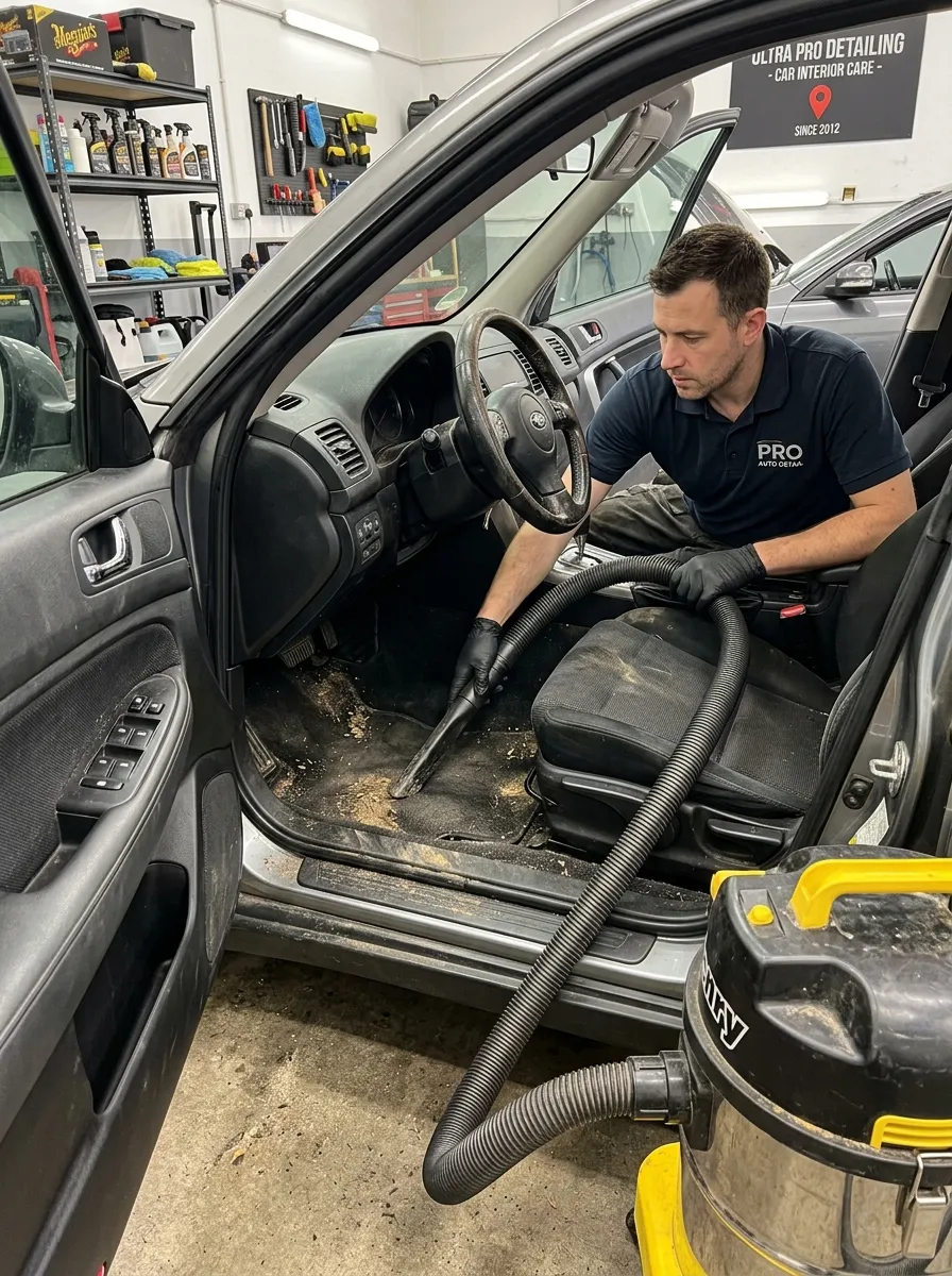 Deep Vacuuming Car Interior Detailing Near Me Deep