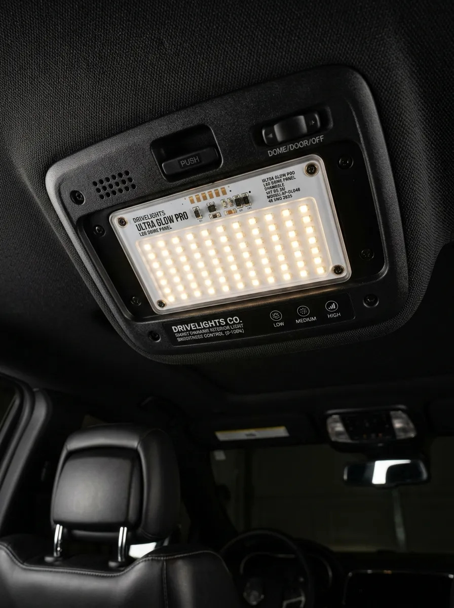 Dimmable Led Panel For Dome