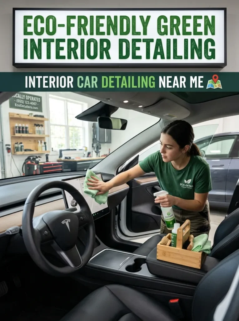 Eco Friendly Green Interior Detailing