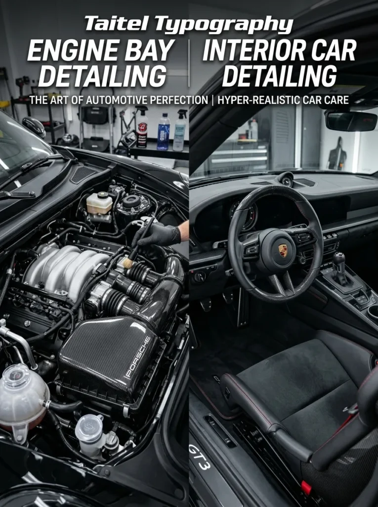 Engine Bay Detailingengine Bay Detailing