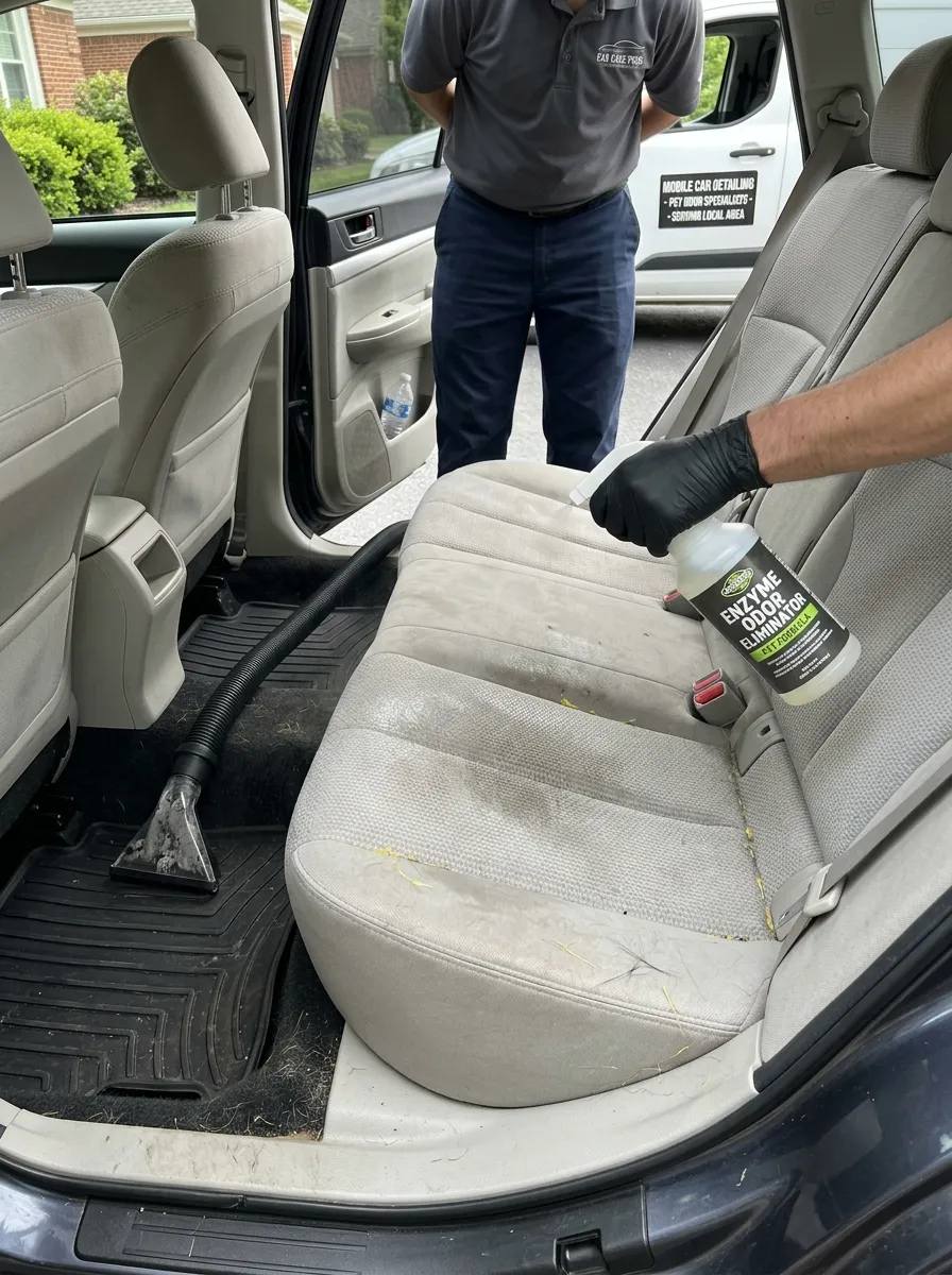 Enzyme Based Pet Odor Removal Car Interior Cleaning Near Me