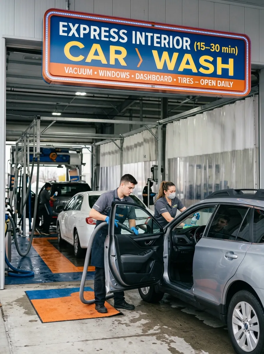 Express Interior Interior Car Wash Near Me