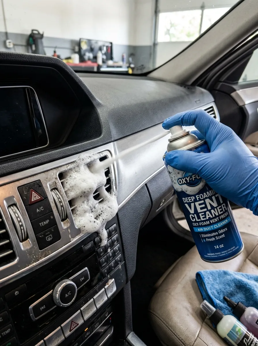 Foaming Vent Cleaner Interior Car Wash
