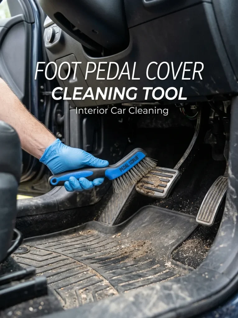 Foot Pedal Cover Cleaning Tool