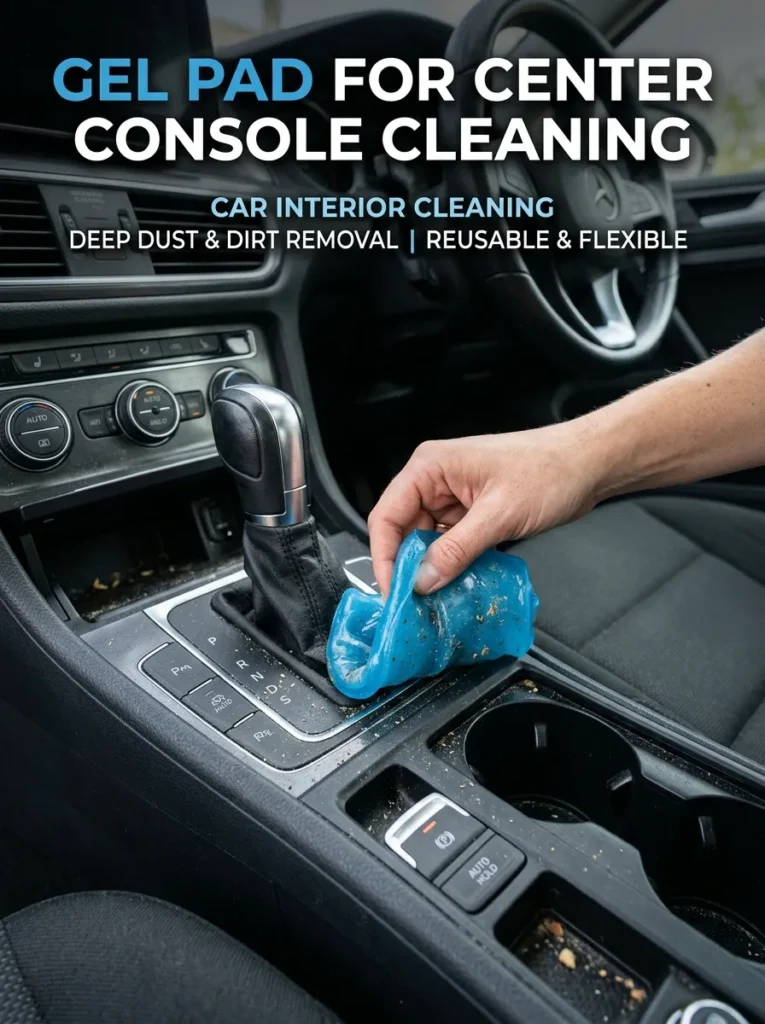 Gel Pad For Center Console Cleaning