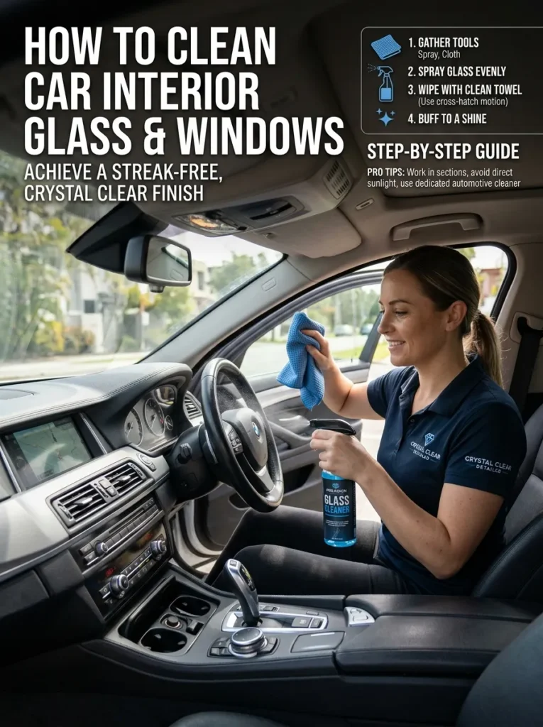 Glass Window Cleaning Interior