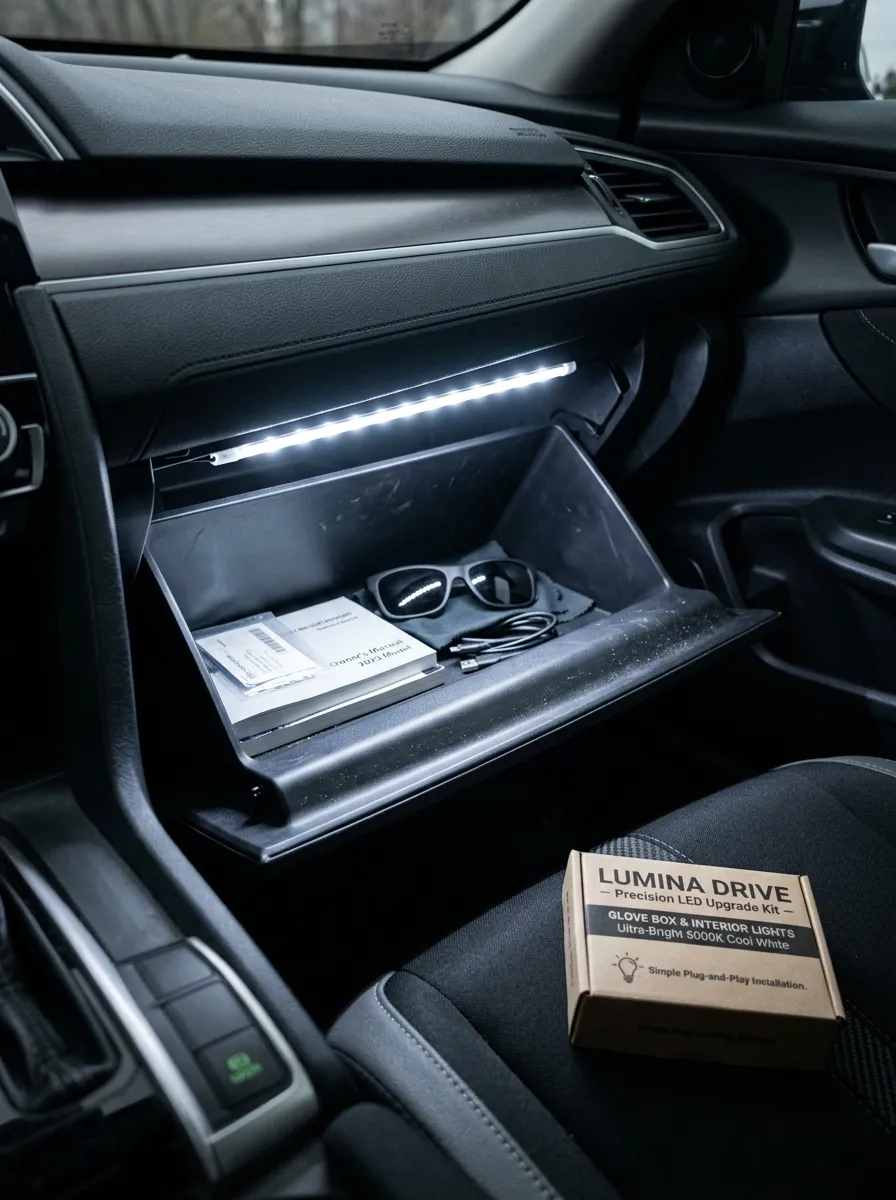 Glove Box Led Upgrade Interior Lights For Car