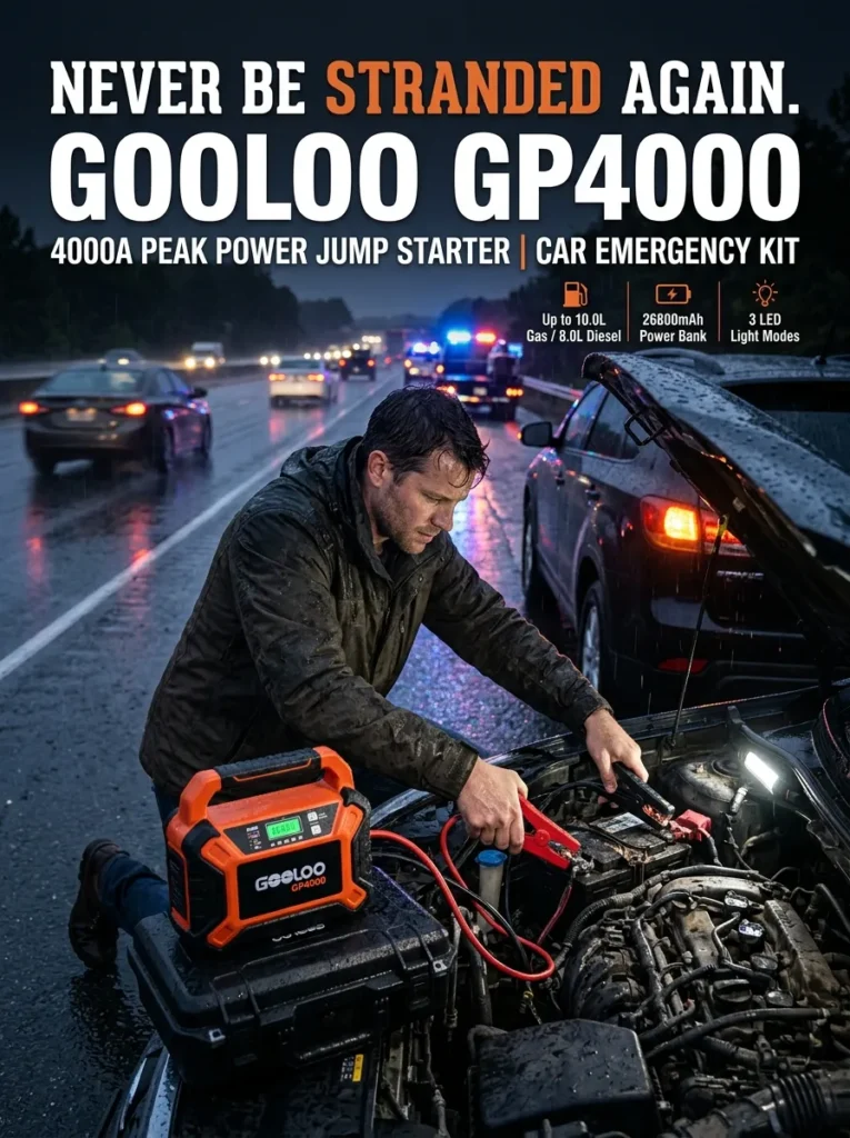 Gooloo Gp4000 Jump Starter Kit