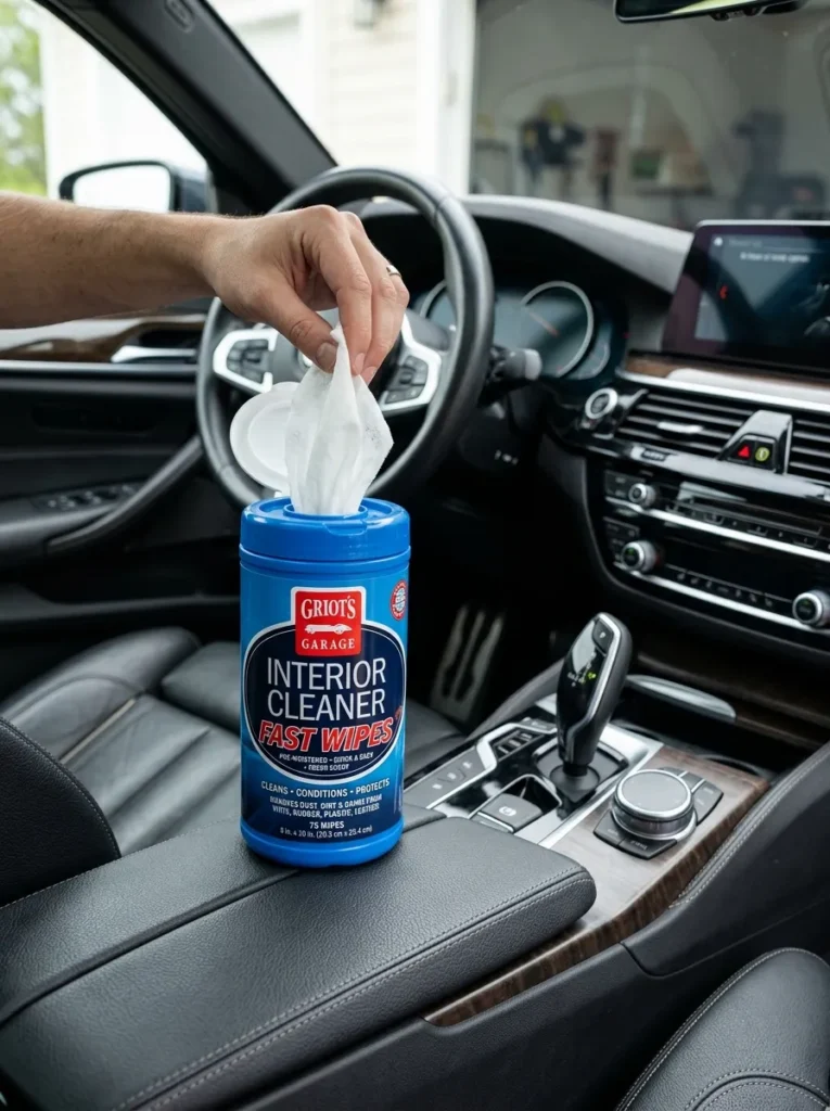 Griots Garage Interior Cleaner Fast Wipes
