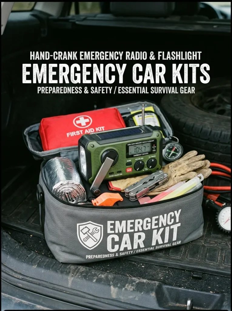 Hand Crank Emergency Radio Flashlight