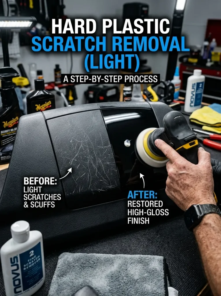 Hard Plastic Scratch Removal Light
