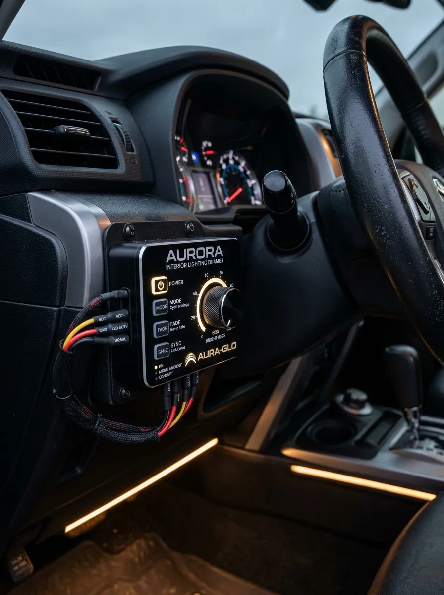 Hardwired Dimmer Module Interior Lights For Car