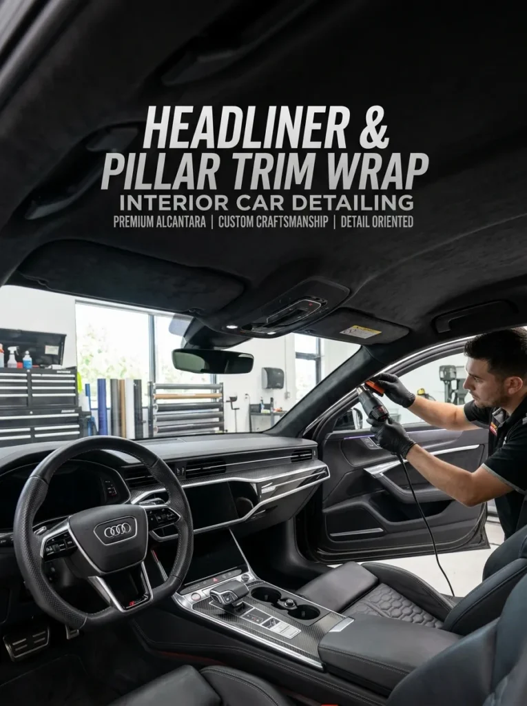 Headliner Pillar Trim Wrapheadliner Pillar Trim Wrap