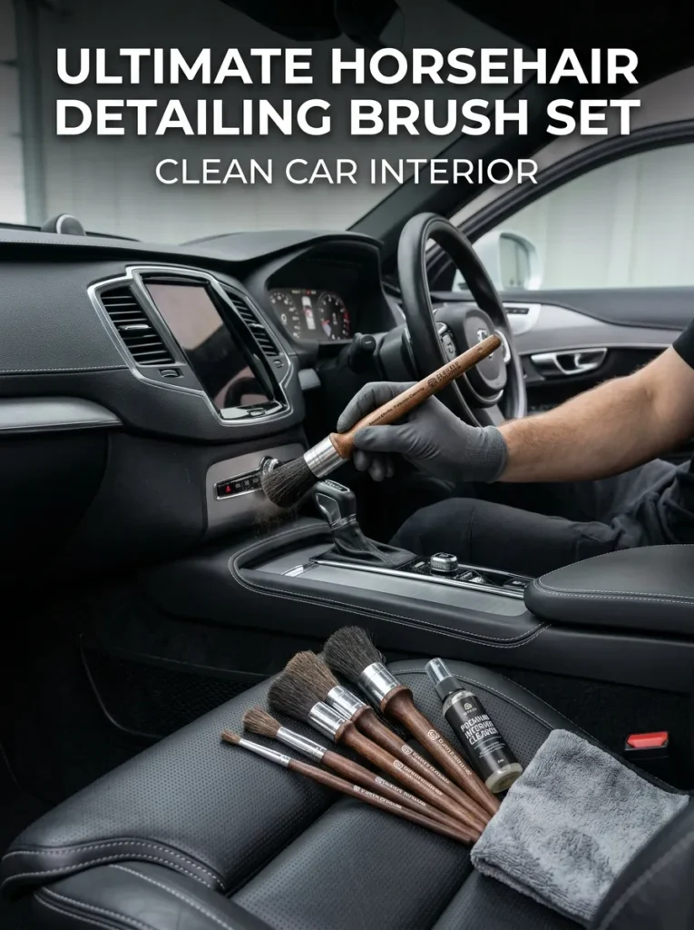 Horsehair Detailing Brush Set