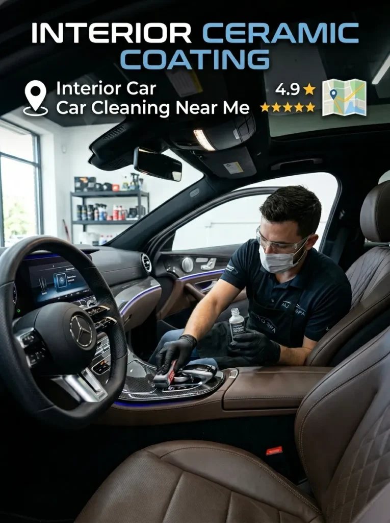 Interior Ceramic Coating Applicationinterior Ceramic Coating Application