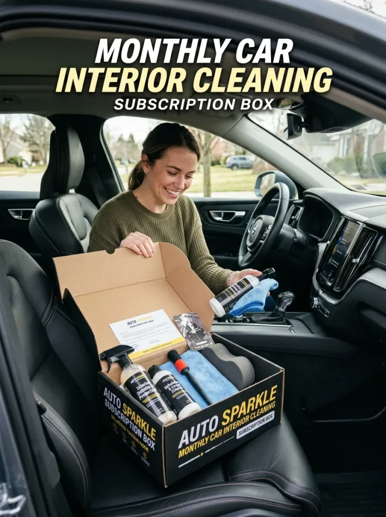 Interior Cleaning Subscription Box Monthly
