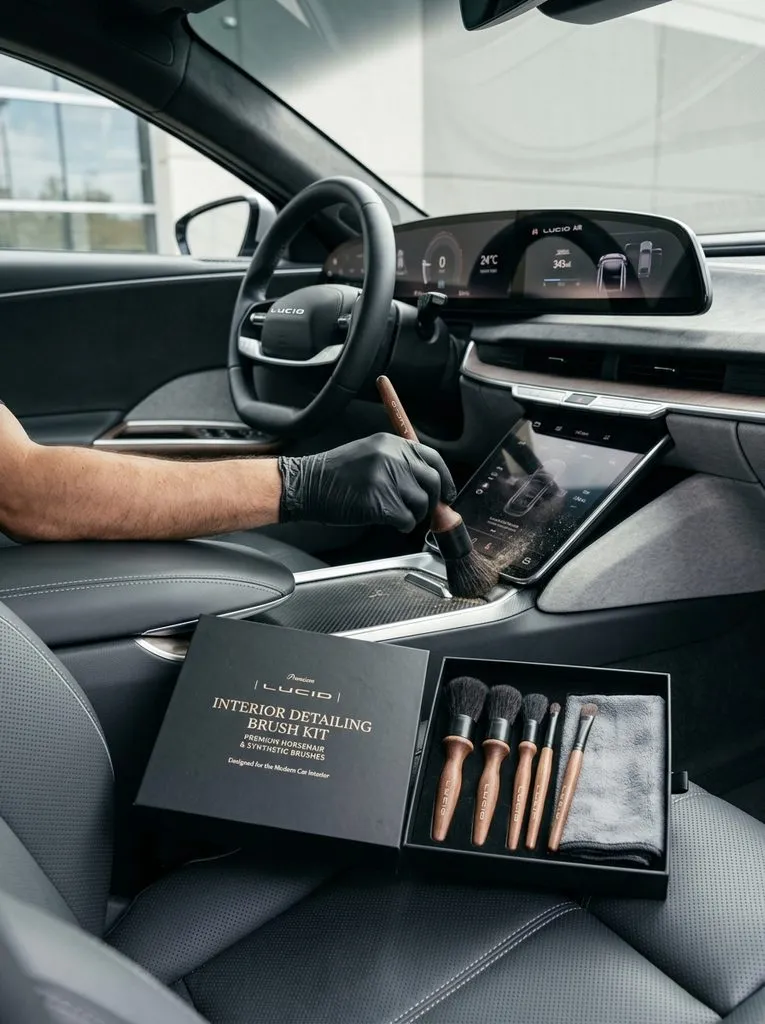 Interior Detailing Brush Kit