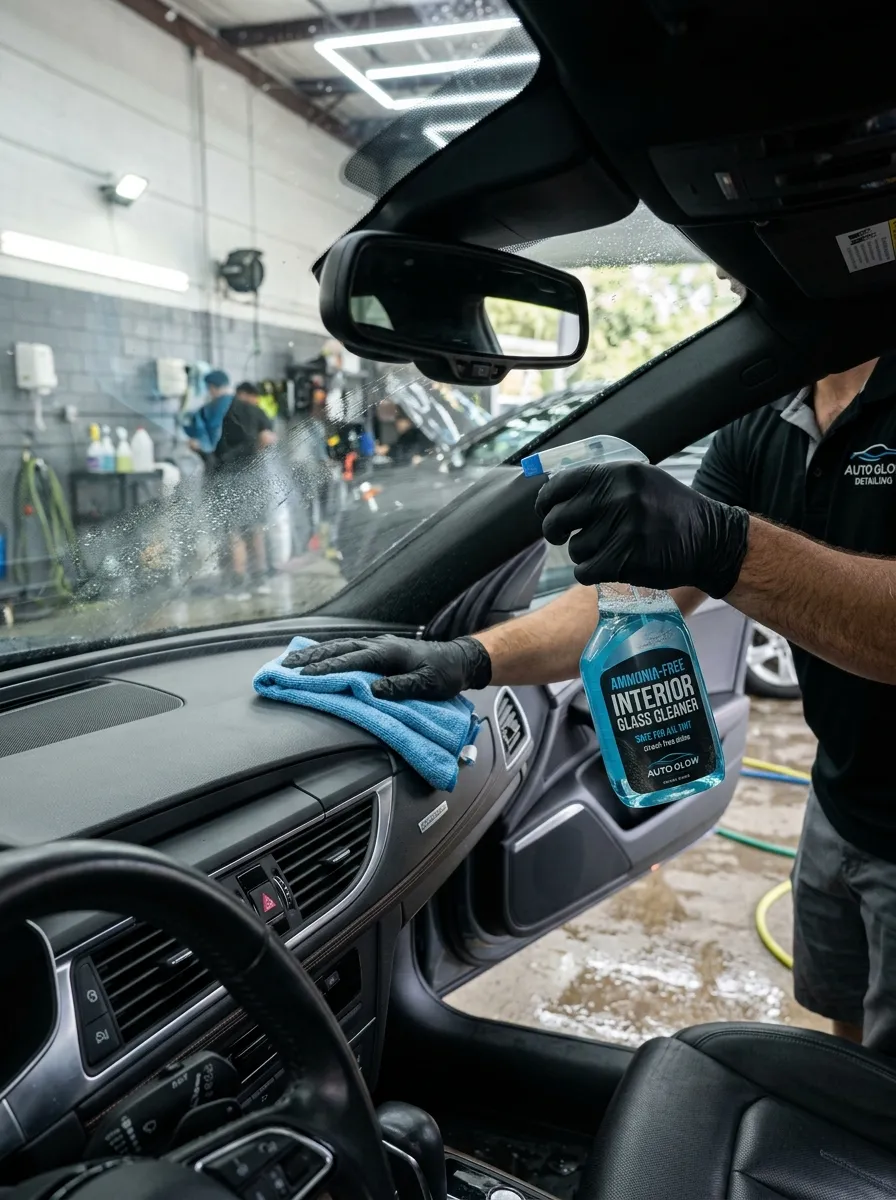 Interior Glass Cleaner Interior Car Wash