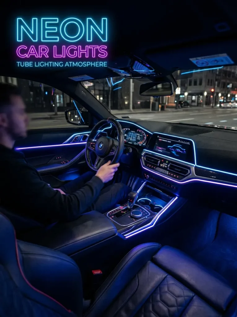 Interior Tube Lights Neon Style Interior Tube Lights Neon Style