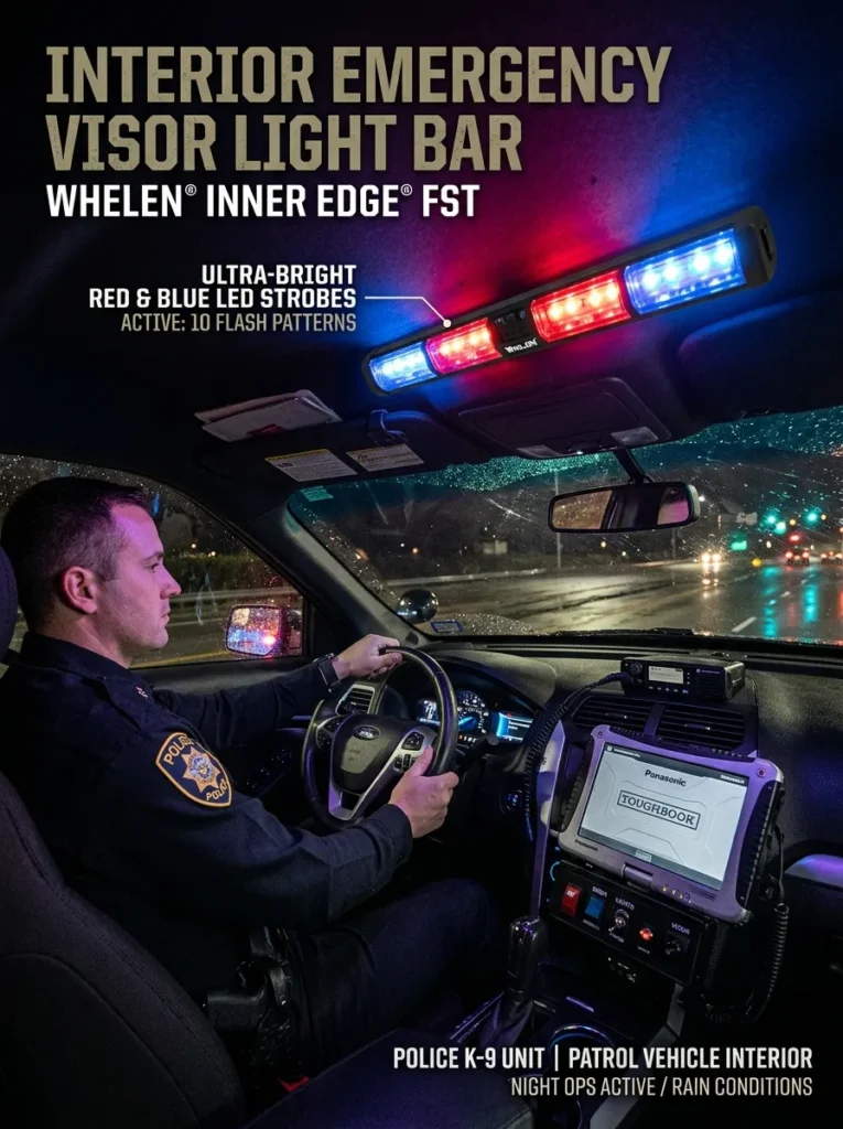 Interior Visor Light Bar