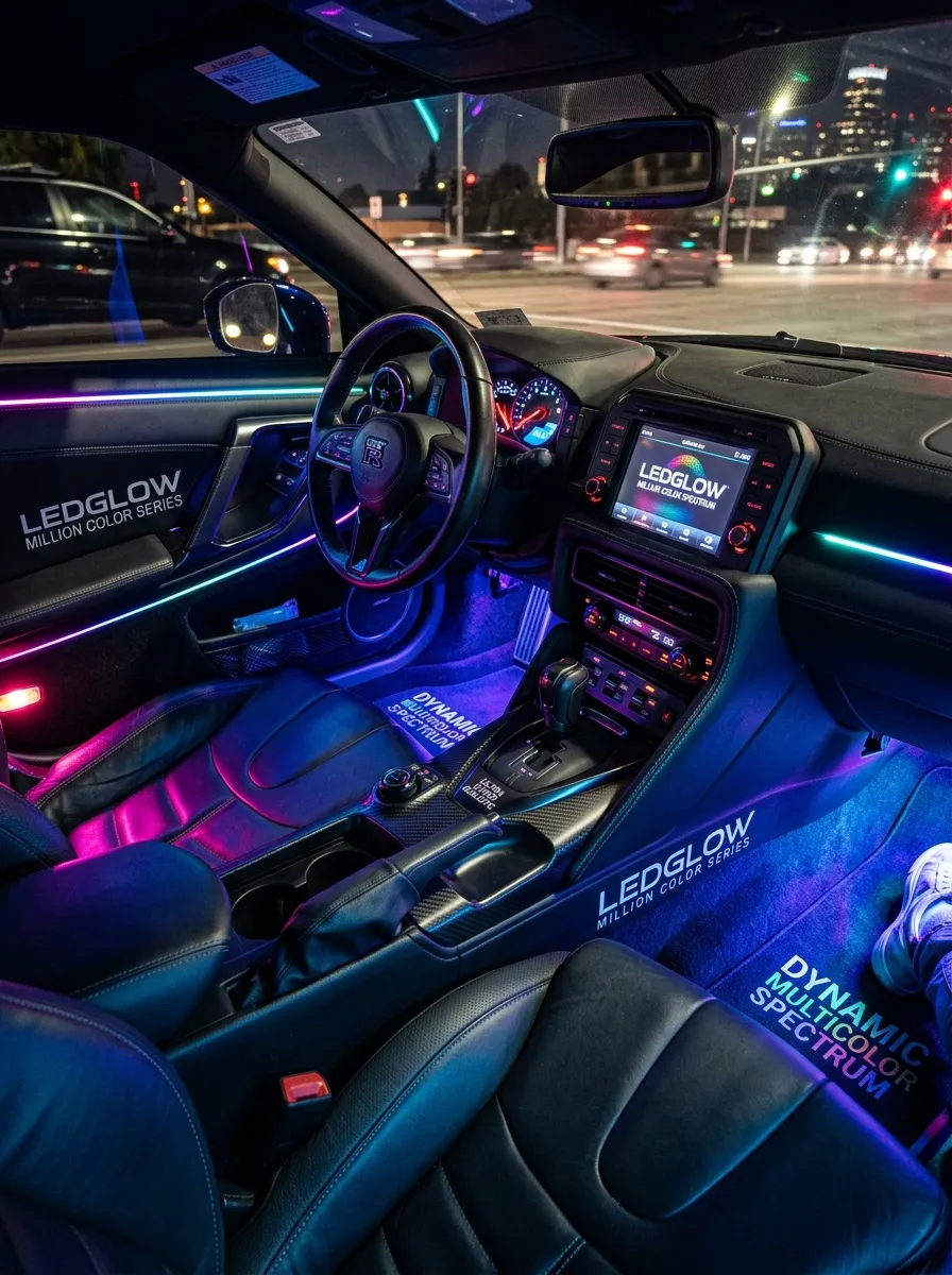 Ledglow Million Color Series Car Interior Lights