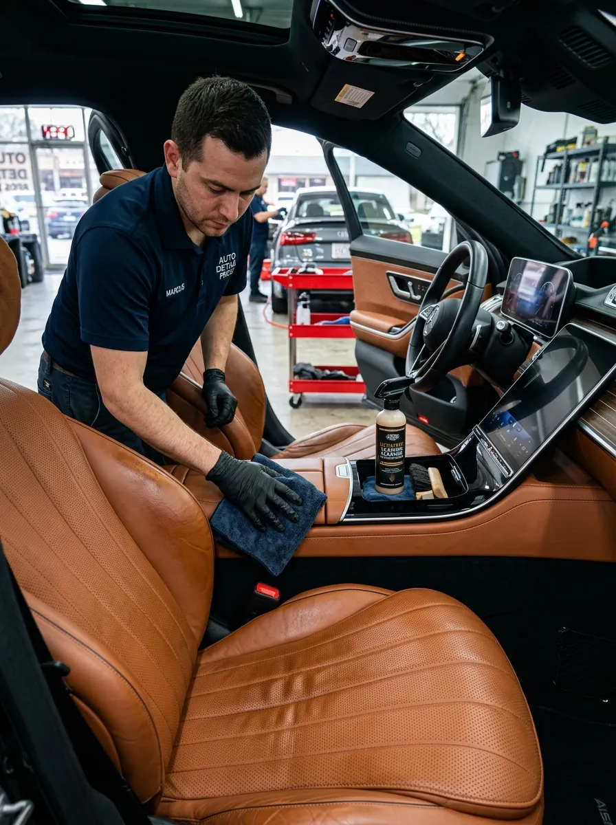 Leather Conditioning Cleaning