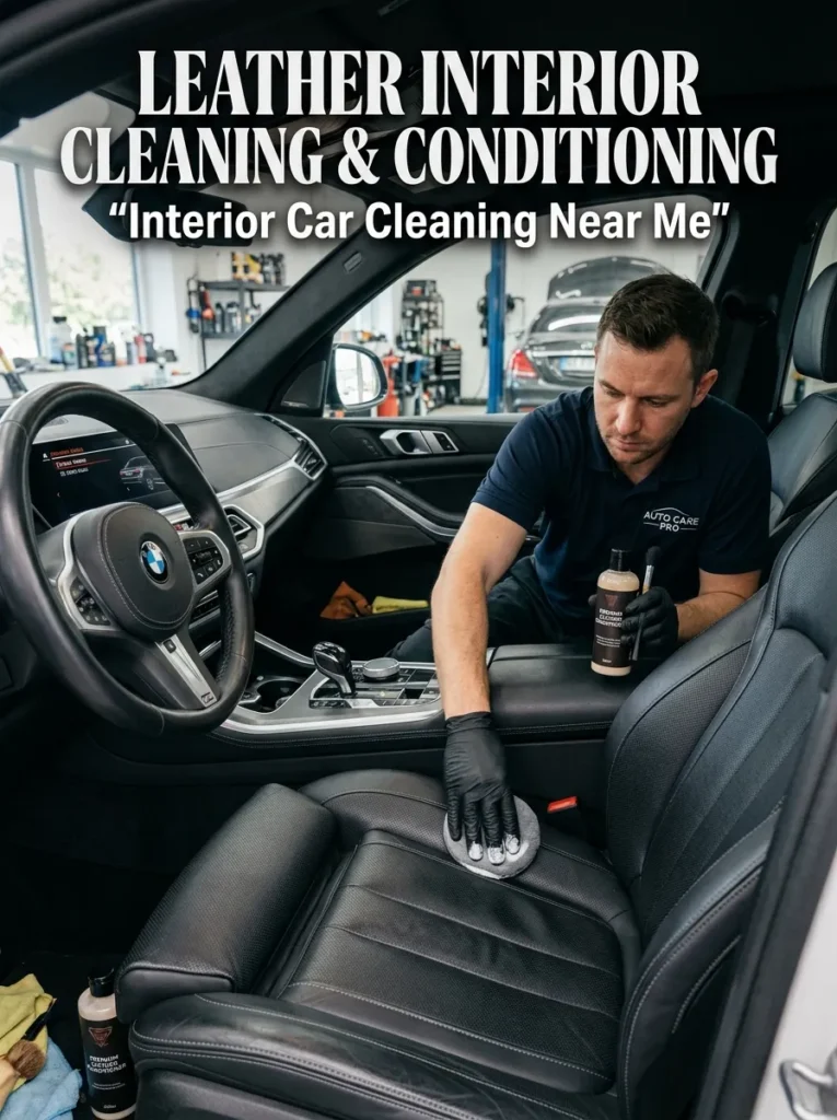Leather Interior Cleaning Conditioningleather Interior Cleaning Conditioning