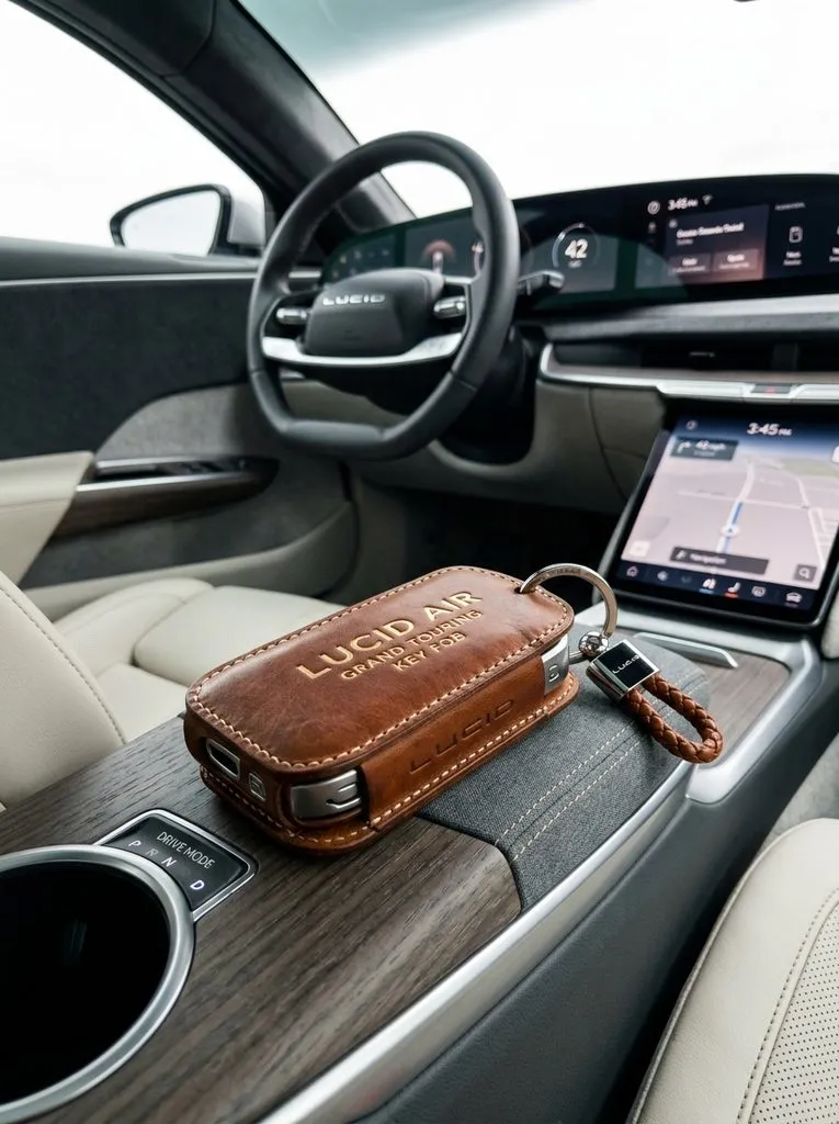 Leather Key Fob Cover