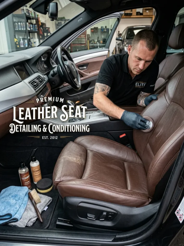 Leather Seat Detailing Conditioning